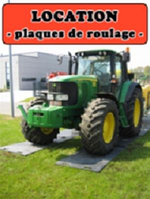 LOCATION PLAQUES DE ROULAGE