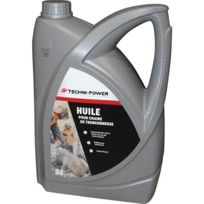 HUILE POUR CHAINE DE TRONCONNEUSE TECHNI POWER 5L